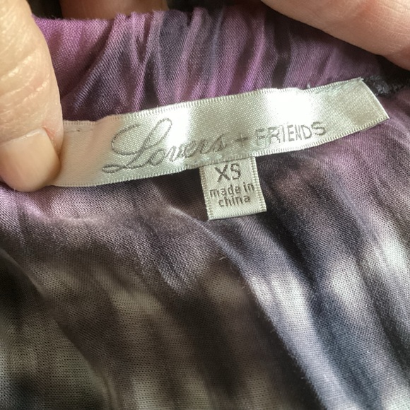 Lovers + Friends Tie Dye Maxi Dress XS - Picture 4 of 8
